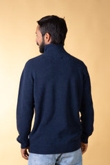 HALFZIP ORGANIC COTTON MEN'S KNIT