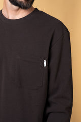 WAFFLE MEN'S POCKET LONGSLEEVE