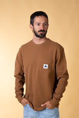 WAFFLE MEN'S POCKET LONGSLEEVE
