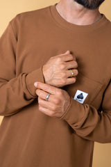 WAFFLE MEN'S POCKET LONGSLEEVE