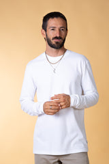 BASIC BRUSHED LS T-SHIRT