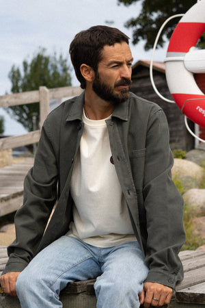 TWILL MEN'S OVERSHIRT