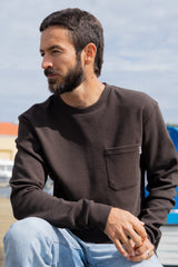WAFFLE MEN'S POCKET LONGSLEEVE