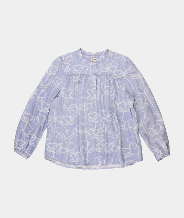 RE.ELSK 14008 | ELSK VANG WOMEN'S SHIRT I BLUE POPPIES