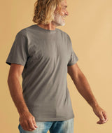 01109 | ELSK ESSENTIAL BRUSHED T-SHIRT | TORNADO GREY