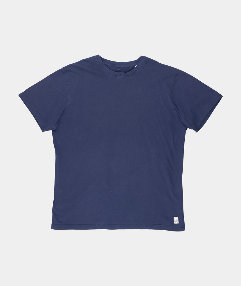 RE.ELSK 1602 | ELSK® ESSENTIAL BRUSHED T-SHIRT | NAVY