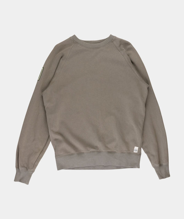 RE.ELSK MEN'S BROWN CREWNECK