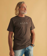 01107 | LOVE PURE BRUSHED T-SHIRT | DARK OAK