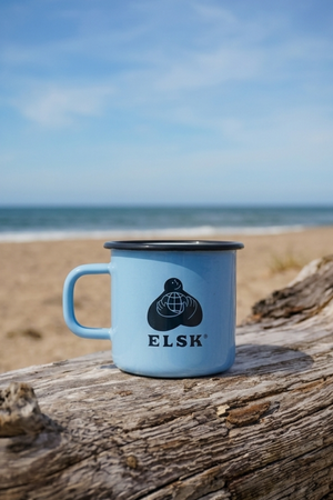 ENAMEL MUG
