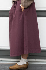 POPLIN WOMEN'S SKIRT
