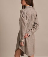 17013 | LOVE THE KARLA WOMEN'S DRESS IN LIGHT BROWN