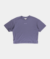 RE.ELSK 11064 | ELSK PURE EMB THILDA TUNG TEE | STONE PURPLE