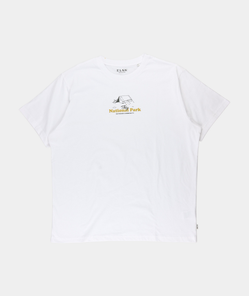 RE.ELSK NATIONAL PARK MEN'S BRUSHED T-SHIRT