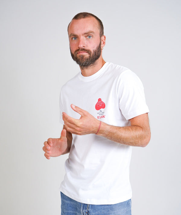RE.ELSK HUG MEN'S BRUSHED T-SHIRT
