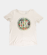 RE.ELSK 11055 | ELSK® POPPIES ZEN WOMEN'S TEE | ALMOND