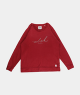 RE.ELSK 4034 | ELSK® SIGNED W. TVÆRS WOMEN’S SWEATSHIRT | SCEPTRE RED