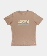 RE.ELSK 01076 | ELSK® SUNSIGN22 ESSENTIAL MEN'S TEE  | TAUPE BROWN
