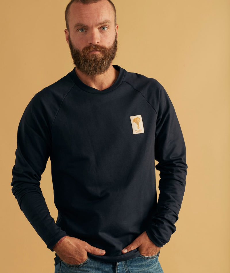 02050 | ELSK CHANTARELLE PCH MEN'S LIGHTWEIGHT CREWNECK | MØRKE BLÅ