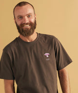 01105 | ELSK LAPISTE NUDA BRUSHED T-SHIRT | DARK OAK