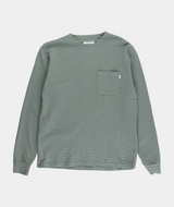 RE.ELSK WAFFLE MEN'S POCKET LONGSLEEVE