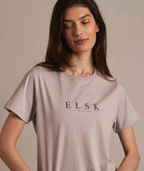 RE.ELSK 11039 | ELSK® PURE WOMEN'S ESSENTIAL TEE | DUSTY PURPLE