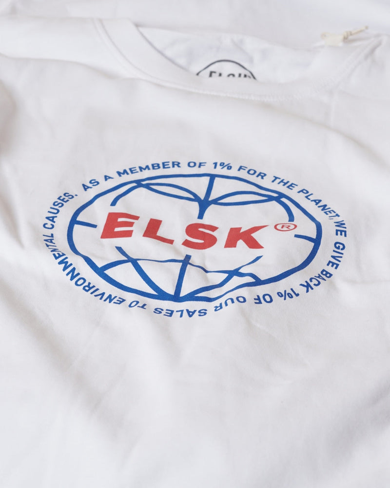 RE.ELSK STATEMENT GLOBE MEN'S BRUSHED T-SHIRT
