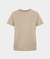 RE.ELSK 2327 | ELSK® SUNSIGN2 PATCH ESSENTIAL BRUSHED MEN'S TEE  | SAND