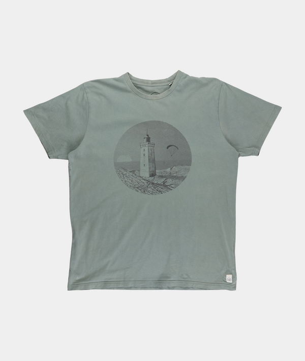RE.ELSK 2331 | ELSK® ESSENTIAL BRUSHED T-SHIRT | DUSTY GREEN