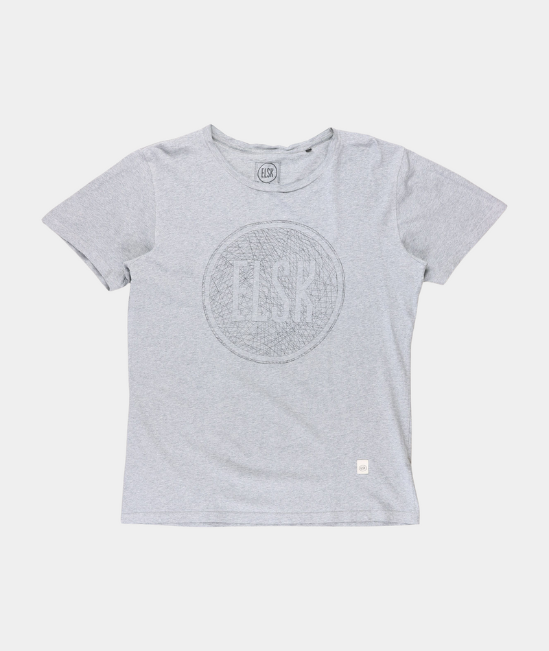 RE.ELSK MEN'S ROUND LOGO T-SHIRT