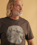 01102 | LOVE BÖGSTED BRUSHED T-SHIRT | DARK OAK