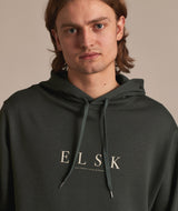 02031 | ELSK PURE SENNELS MEN’S HOODIE | STONE GREEN