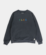 RE.ELSK 02005 | ELSK® PURE STROKE EMB TVÆRS MEN'S CREWNECK | SNOW MELANGE