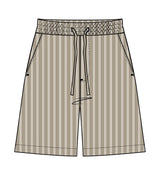 RE.ELSK WALLIE MEN'S DRAWSTING STRIPE SHORTS