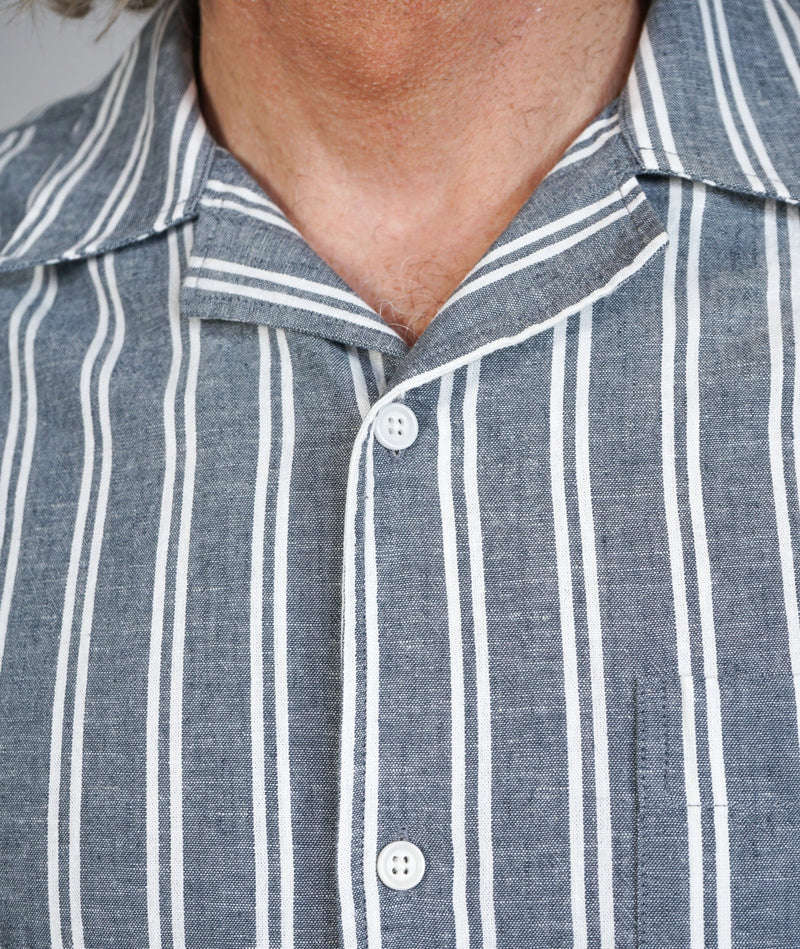 RE.ELSK PELLE MEN'S SS STRIPE SHIRT