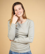 RE.ELSK RIB WOMEN'S LS T-SHIRT