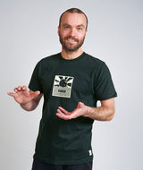 RE.ELSK 01056 | ELSK® CUBE21 BRUSHED T-SHIRT | STONE GREEN