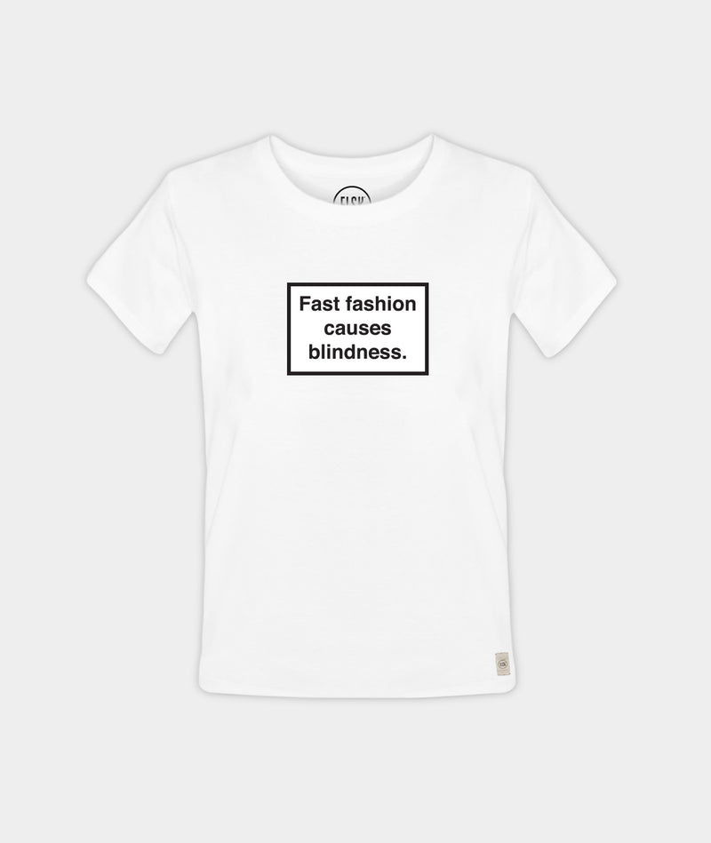 4260 | ELSK® WARNING WOMEN'S TEE | WHITE