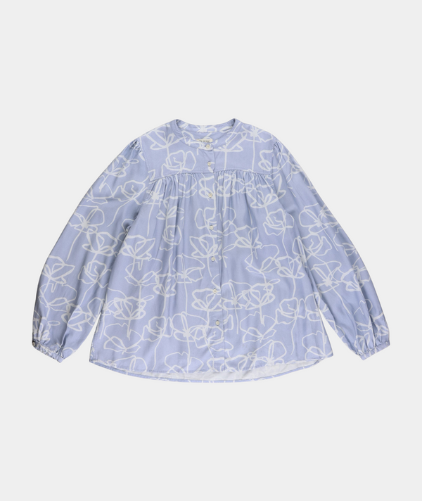 RE.ELSK 14008 | ELSK VANG WOMEN'S SHIRT I BLUE POPPIES
