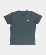 RE.ELSK 2336 | ELSK® SUNSIGN2 PATCH BRUSHED MEN'S TEE  | STONE GREEN