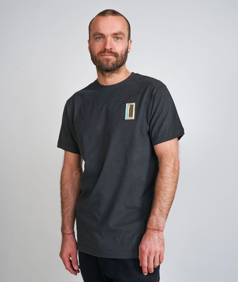 01060 | ELSK® BUNKERS PCH BRUSHED T-SHIRT | PIRATE BLACK