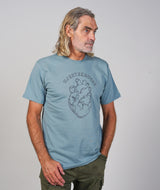 RE.ELSK 01033 | ELSK® HJERTEKNUSER BRUSHED T-SHIRT | TROOPER