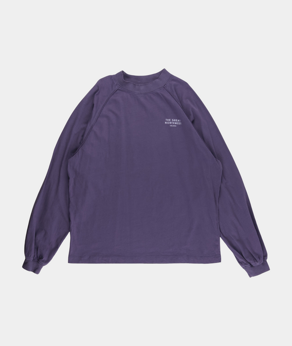 RE.ELSK 11057 | ELSK ISBJERG BP ESTHER WOMEN'S LS TEE | STONE PURPLE