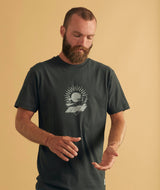 01099 | ELSK TECH STAG BRUSHED T-SHIRT | PIRAT BLACK