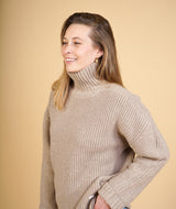 RE.ELSK VIGGA WOMEN'S T-NECK KNIT