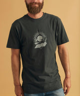 01099 | ELSK TECH STAG BRUSHED T-SHIRT | PIRAT BLACK