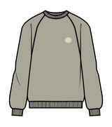 RE.ELSK GLOBE MEN'S RAGLAN CREWNECK