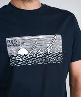01077 | ELSK® SUNSIGN22 ESSENTIAL MEN'S TEE  | DARK NAVY