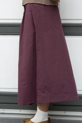 POPLIN WOMEN'S SKIRT