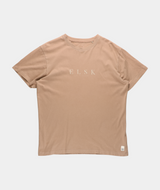 RE.ELSK 01054 | ELSK® PURE EP BRUSHED T-SHIRT | TAUPE BROWN