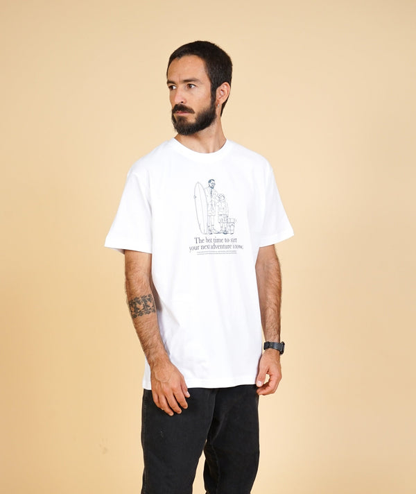 RE.ELSK NEXT ADVENTURE MEN'S BRUSHED T-SHIRT